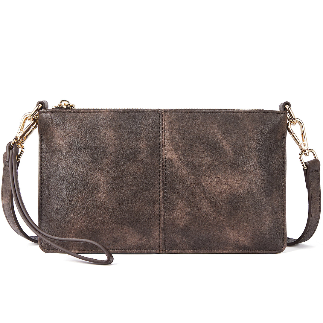 Nola  Chic and Sustainable - The Vegan Leather Envelope Clutch Purse