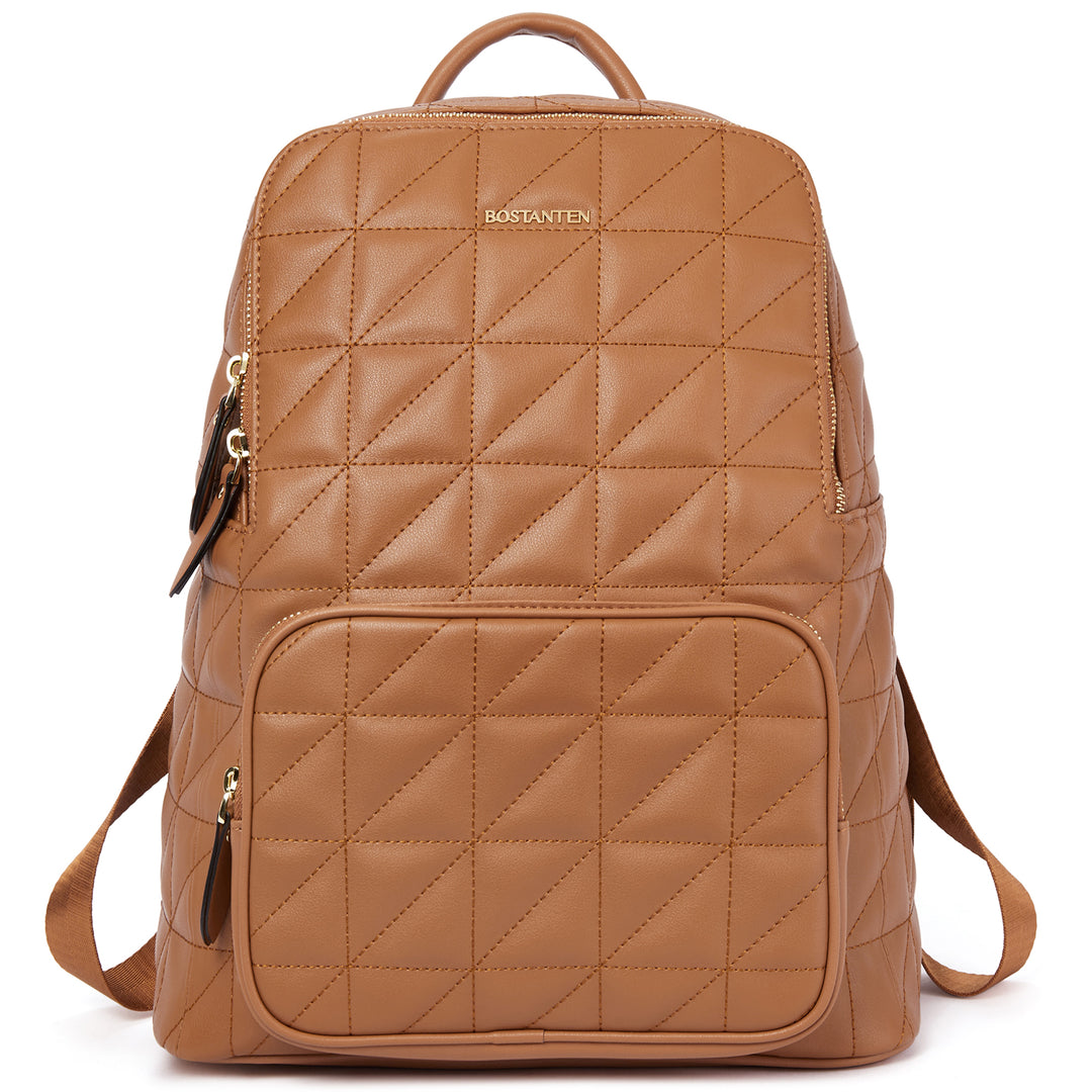 Minoru Leather Mini Backpack— Casual - BOSTANTEN