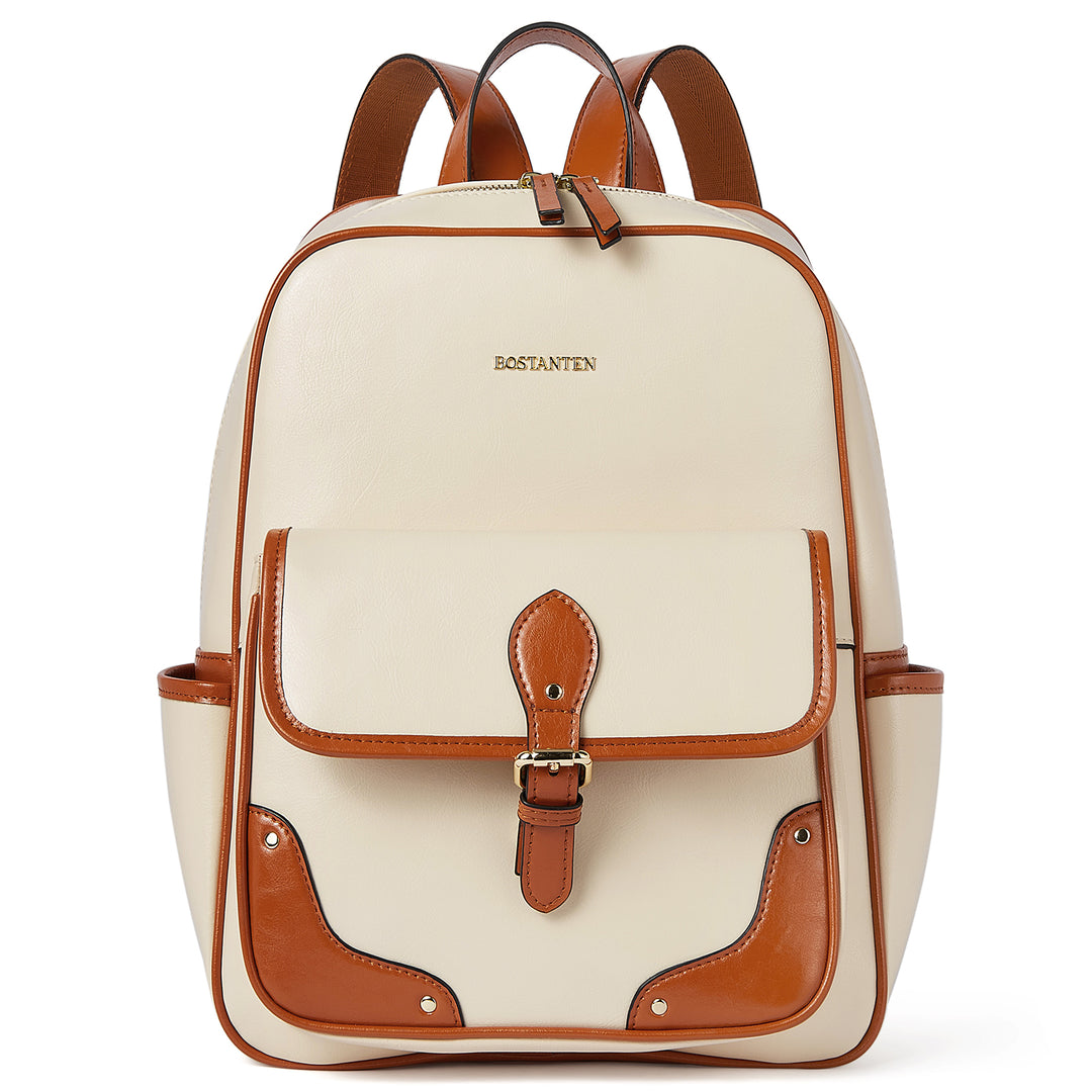 Vrba Leather Book Bag — Talent - BOSTANTEN