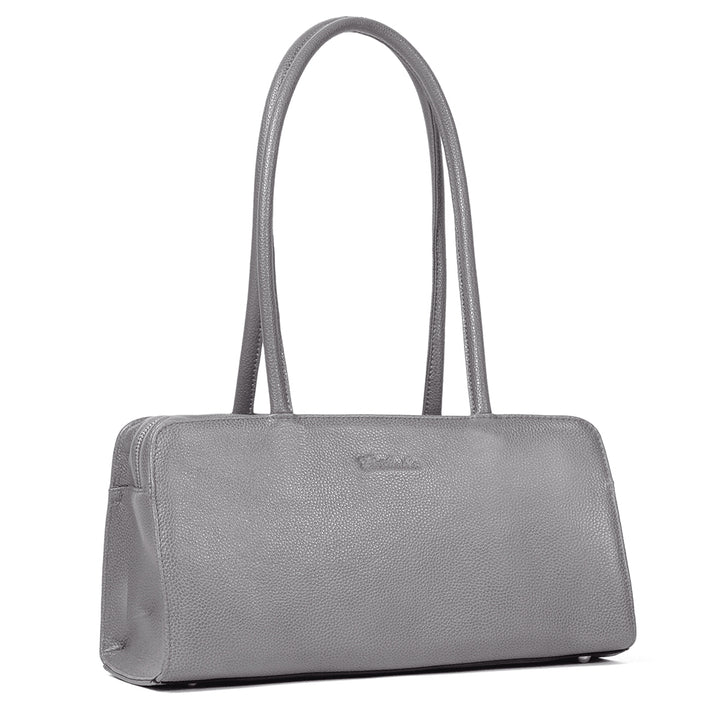 BOSTANTEN Women Designer Handbags Genuine Soft Leather Top Handle Purses and Handbags Satchel Shoulder Bag - BOSTANTEN