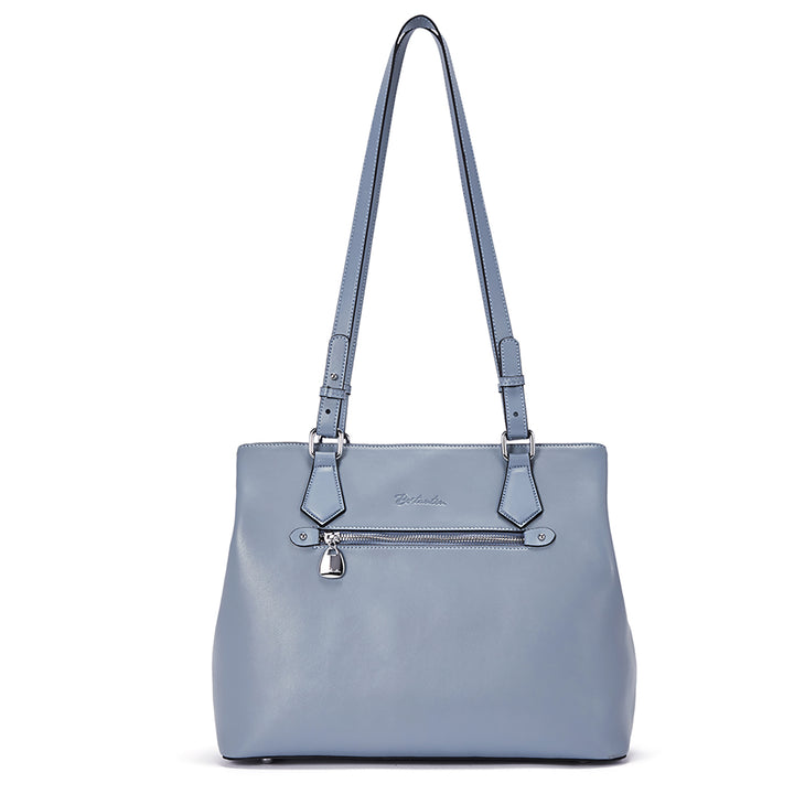 BOSTANTEN Women Handbag Genuine Leather Shoulder Bag Soft Designer Top Handle Purses - BOSTANTEN