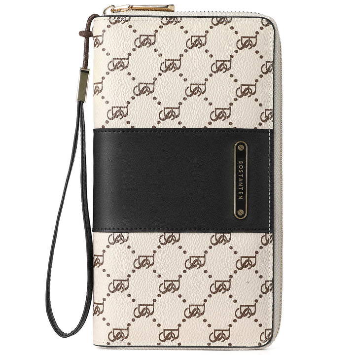 Savill Clutch Wristlet Wallet — Elegant Patterns - BOSTANTEN
