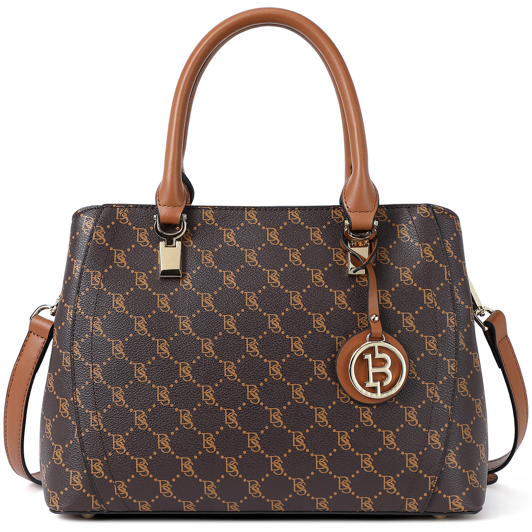BOSTANTEN Damen Lederhandtasche Designer Henkeltasche Umhängetasche Schultertasche 