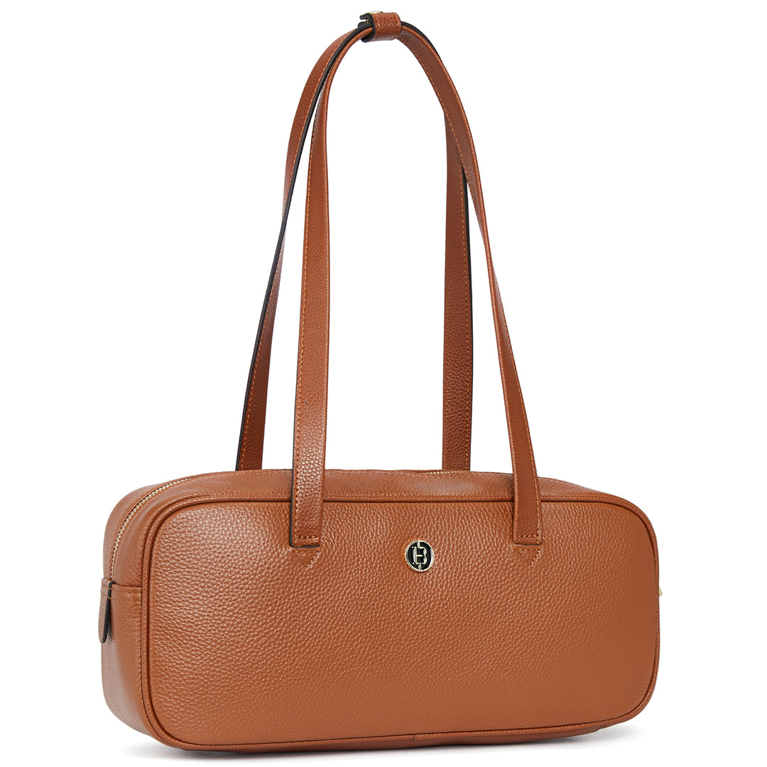 BOSTANTEN Women Satchel Handbags Designer Shoulder Bags Genuine Leather Top Handle Purses - BOSTANTEN