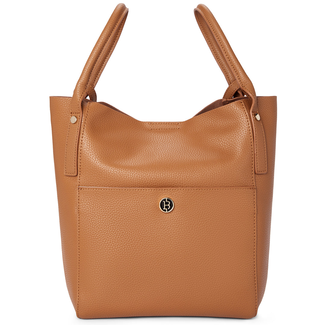BOSTANTEN Women Handbags Leather Purses Designer Hobo Bucket Tote Bags with Zipper Pouch - BOSTANTEN