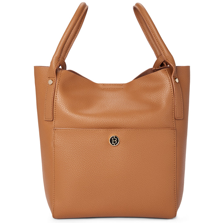 BOSTANTEN Women Handbags Leather Purses Designer Hobo Bucket Tote Bags with Zipper Pouch - BOSTANTEN