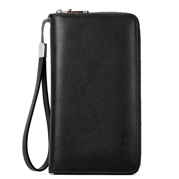 Rozenn Wallets With Checkbook Holder —— Zipper - BOSTANTEN