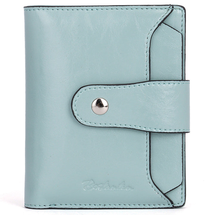 Lnna Hand Tooled Leather Wallet —— Genuine Leather - BOSTANTEN