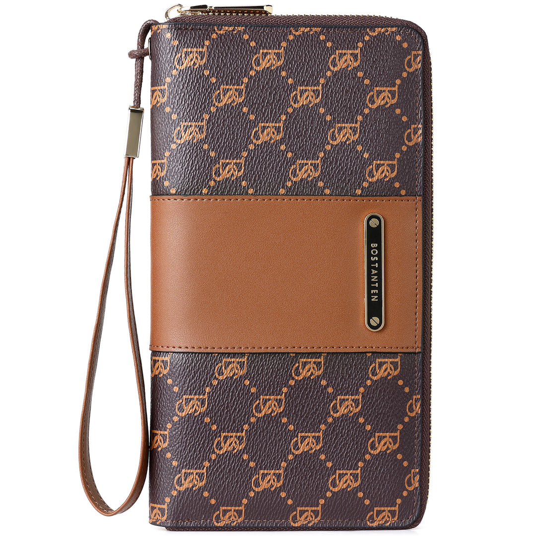 Savill Clutch Wristlet Wallet — Elegant Patterns - BOSTANTEN
