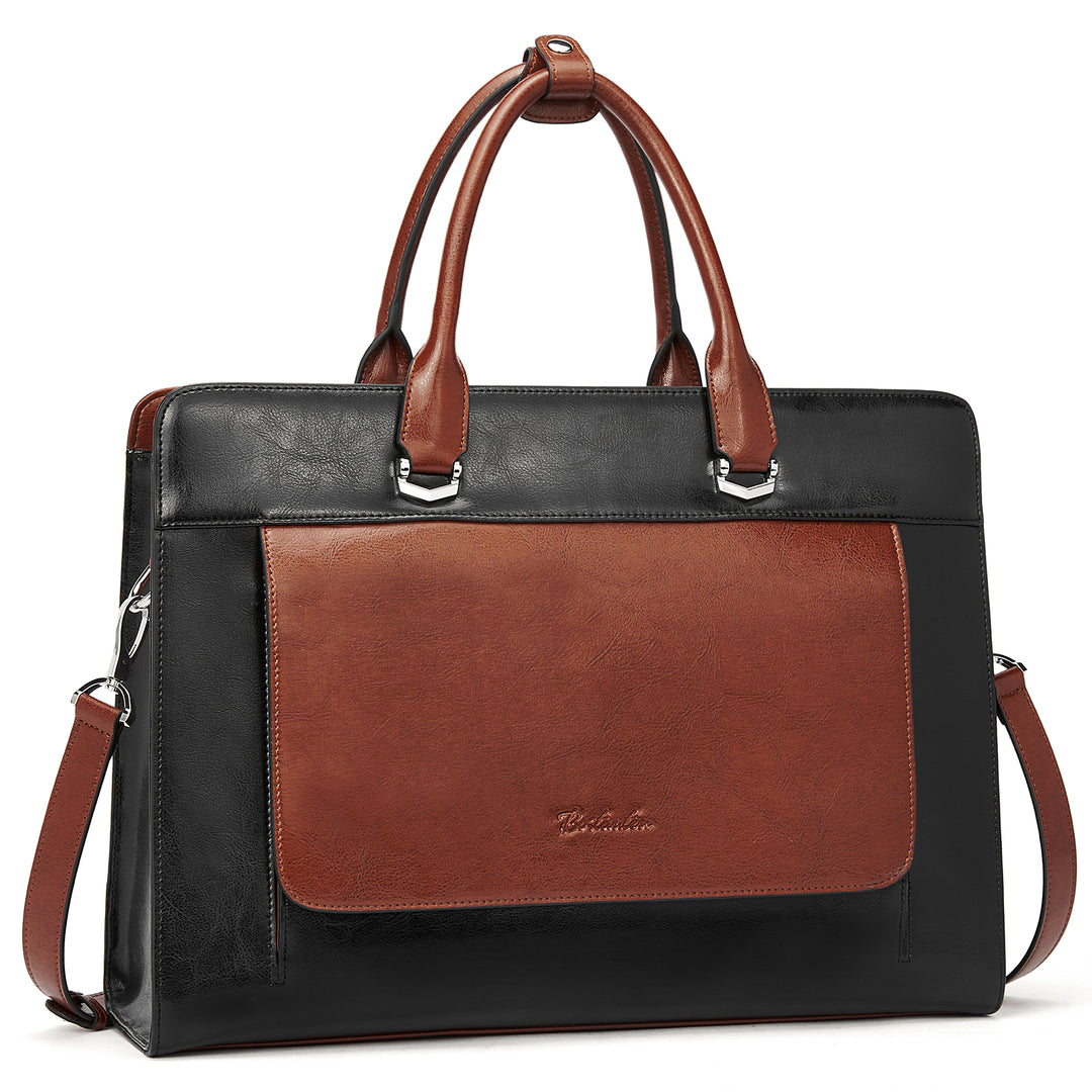 Mizuki Briefcase With Shoulder Strap — Security - BOSTANTEN