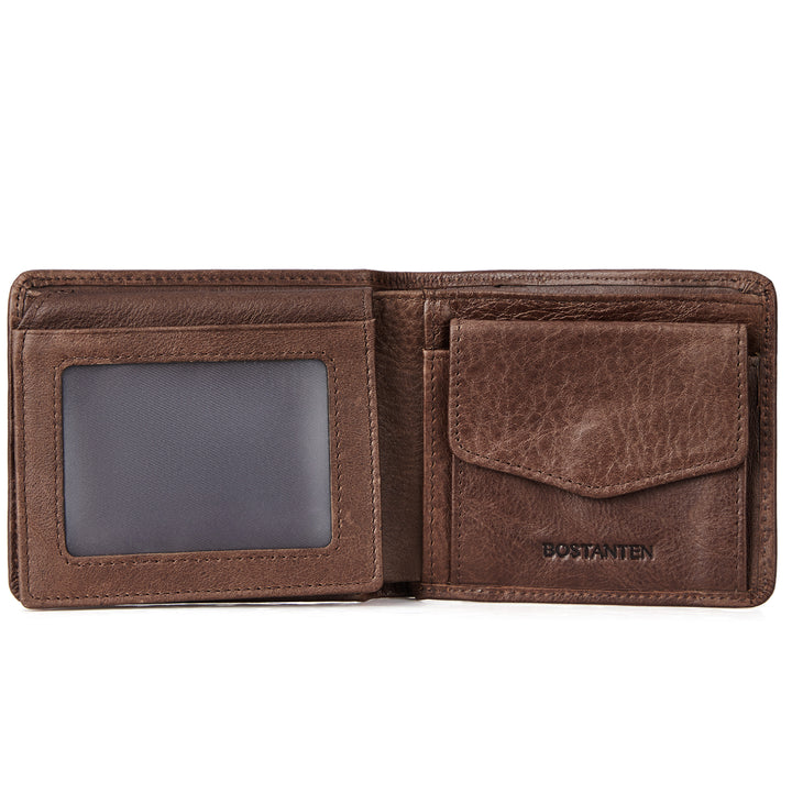 Rozenn RFID Leather Wallet For Men —— Slim