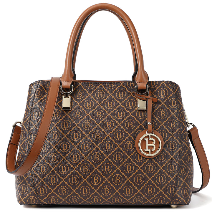 BOSTANTEN Damen Lederhandtasche Designer Henkeltasche Umhängetasche Schultertasche 