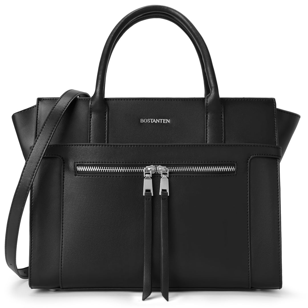 BOSTANTEN Women Handbag Genuine Leather Tote Bag Designer Top Handle Satchel Purse Fashion Ladies Work Bags - BOSTANTEN