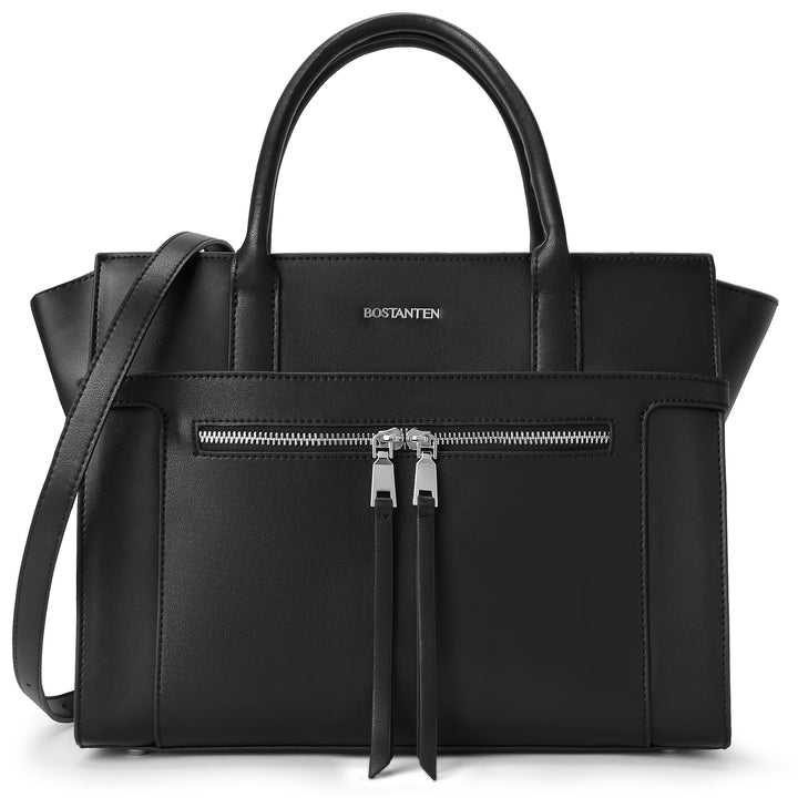 BOSTANTEN Women Handbag Genuine Leather Tote Bag Designer Top Handle Satchel Purse Fashion Ladies Work Bags - BOSTANTEN