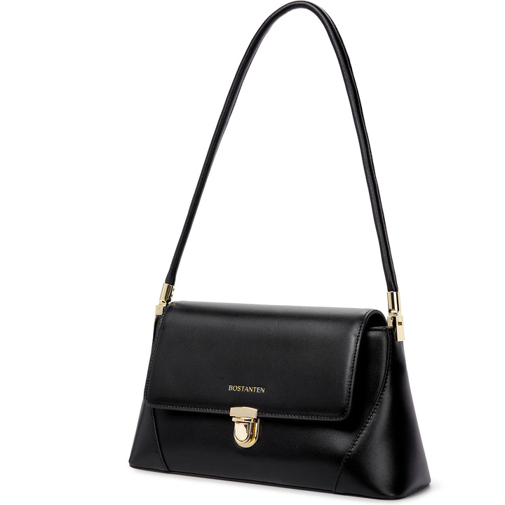 BOSTANTEN Women Leather Handbags Designer Shoulder Bag Small Fashion Trendy Top Handle Satchel Purse - BOSTANTEN