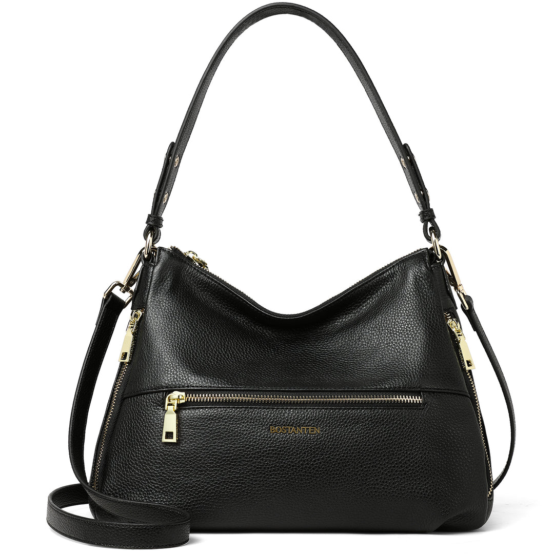 BOSTANTEN Women Handbags Leather Concealed Carry Purses And Handbags for Women Handgun Crossbody Hobo Bags - BOSTANTEN