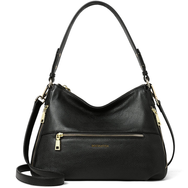BOSTANTEN Women Handbags Leather Concealed Carry Purses And Handbags for Women Handgun Crossbody Hobo Bags - BOSTANTEN