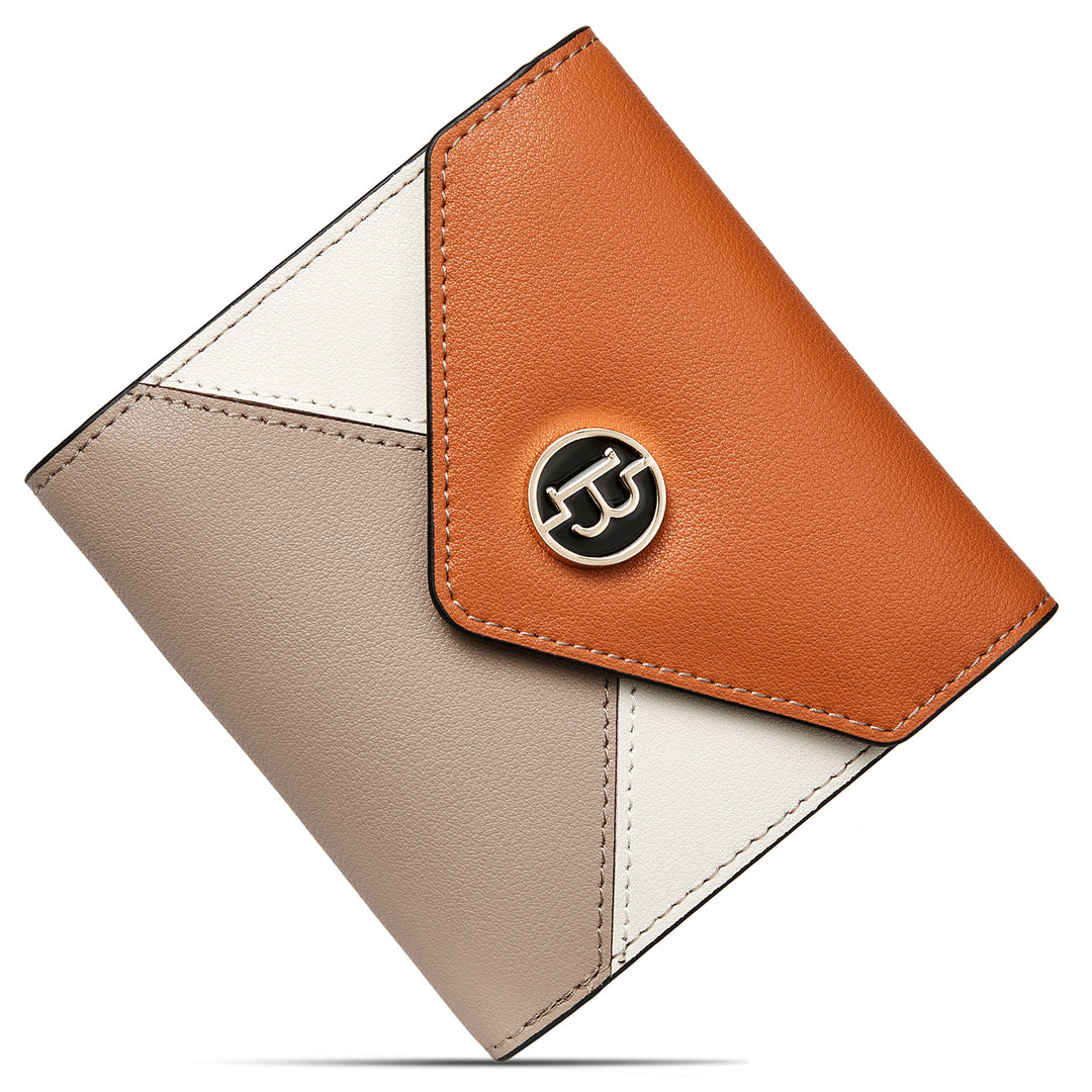 Rozenn Western Checkbook Wallet —— Elegant Patterns - BOSTANTEN