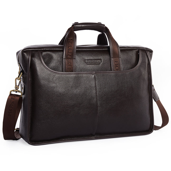 BOSTANTEN Leather Briefcase Messenger Best Work Bags for Men - BOSTANTEN