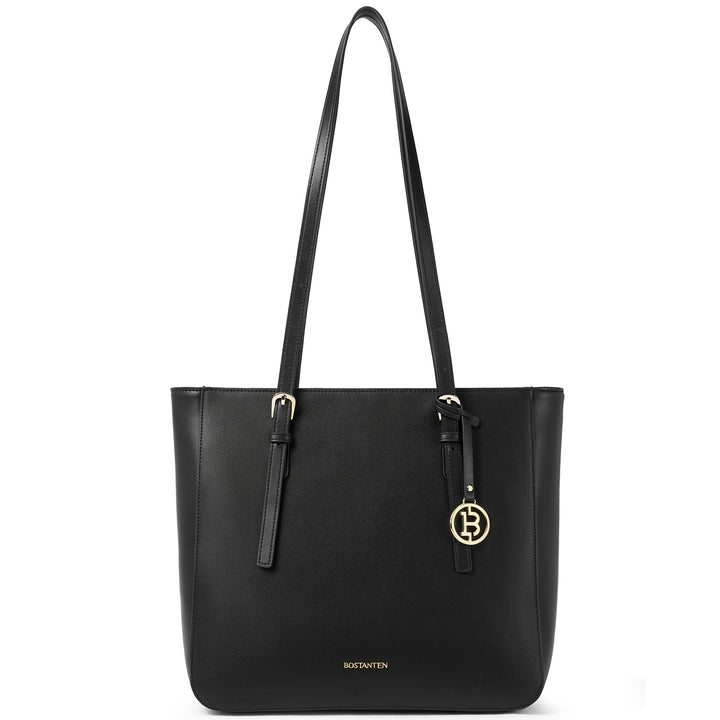 BOSTANTEN Women Handbags Genuine Leather Designer Tote Bags Work Shoulder Large Purses for Women - BOSTANTEN