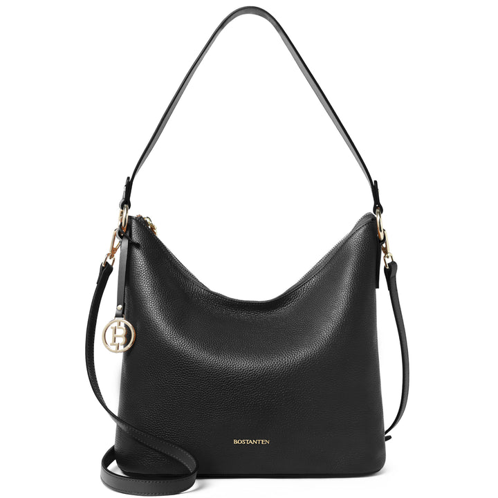 BOSTANTEN Leather Handbags for Women Soft Designer Shoulder Purses Ladies Fashion Crossbody Hobo Bags - BOSTANTEN