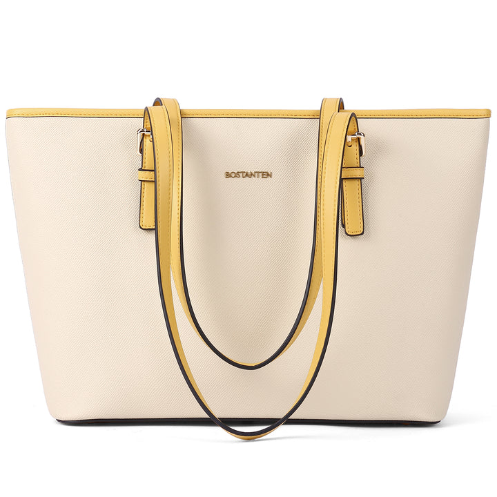 BOSTANTEN Women Handbag Genuine Leather Tote Bag Shoulder Purses - BOSTANTEN