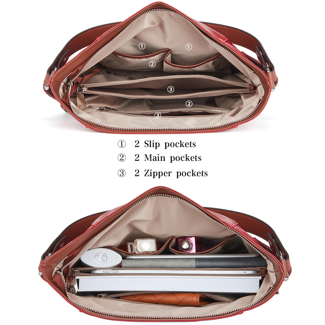 Kweli Genuine Leather Hobo Purses - Quality and Style in One