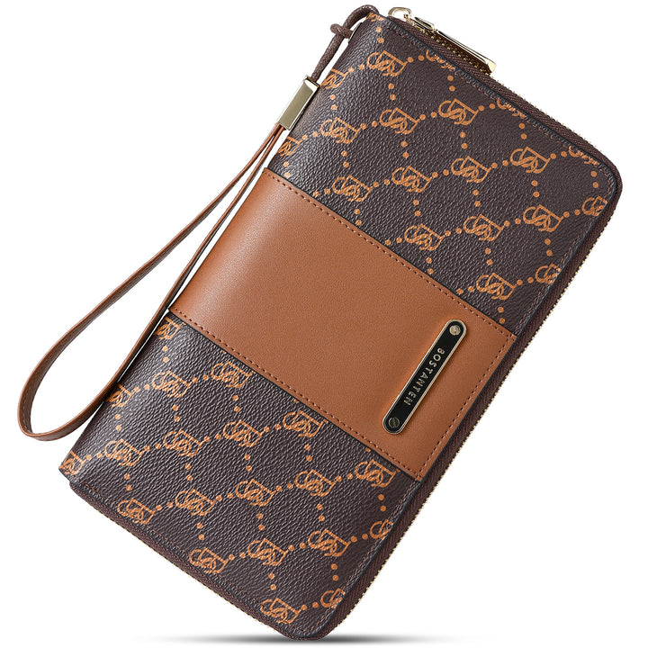 Savill Clutch Wristlet Wallet — Elegant Patterns - BOSTANTEN
