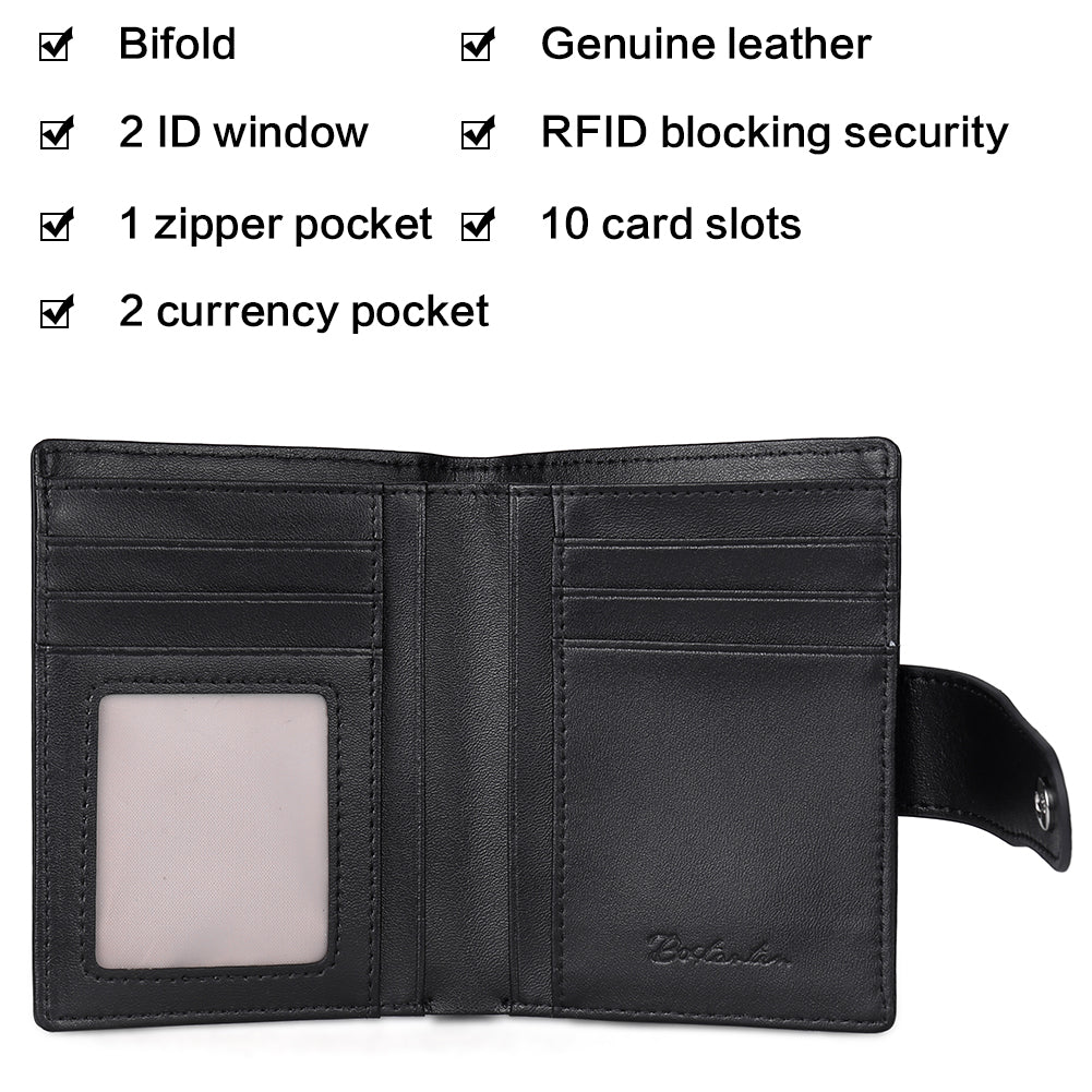 Rozenn Designer Purses For Women ——Leather Wallet - BOSTANTEN