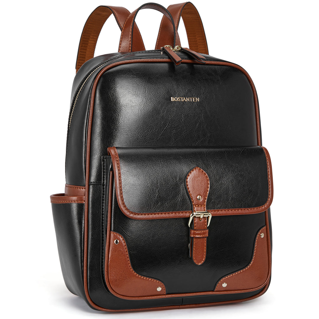 Vrba Leather Book Bag — Talent - BOSTANTEN