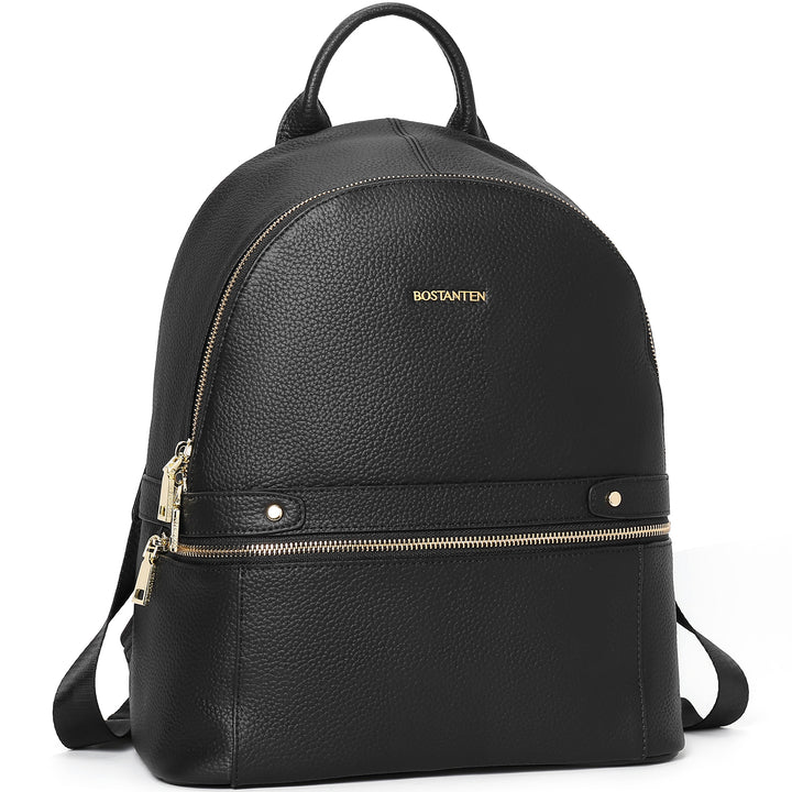Nombongo Genuine Leather Backpack —College - BOSTANTEN