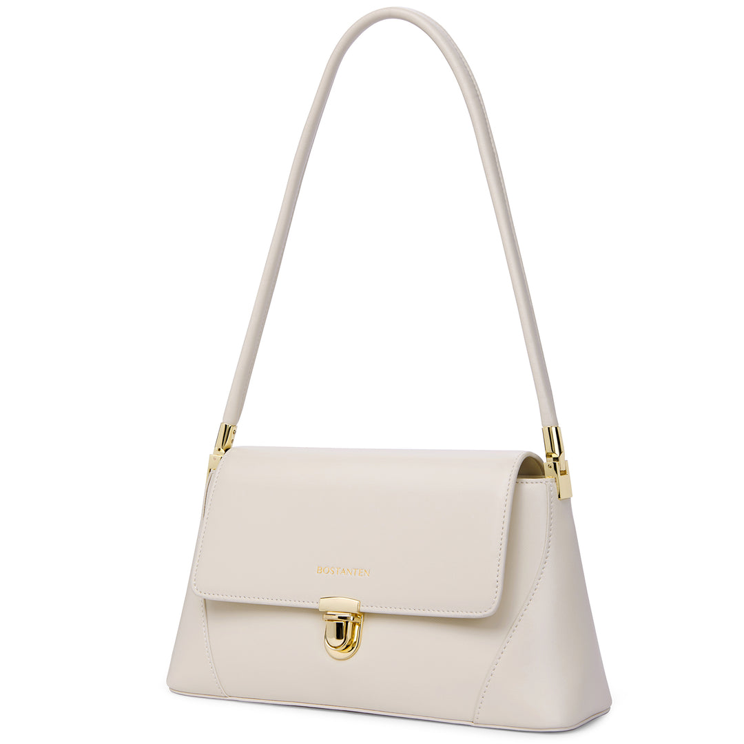 BOSTANTEN Women Leather Handbags Designer Shoulder Bag Small Fashion Trendy Top Handle Satchel Purse - BOSTANTEN