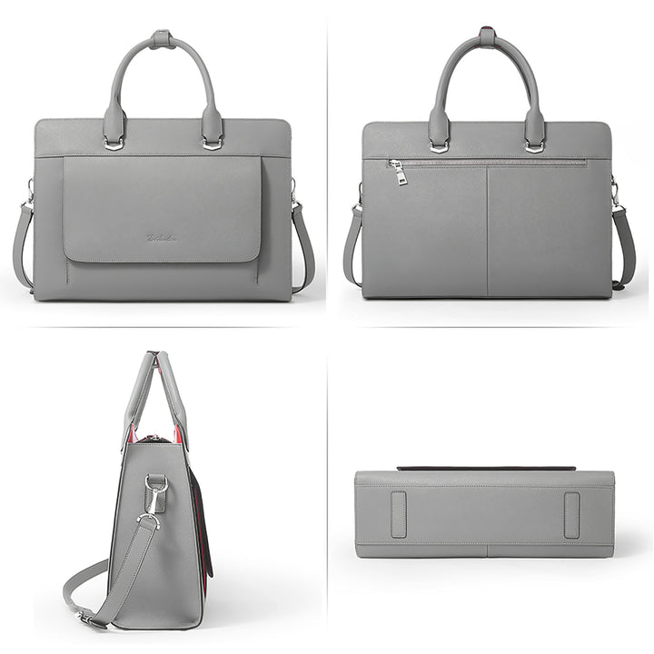 Mizuki Briefcase With Shoulder Strap — Security - BOSTANTEN