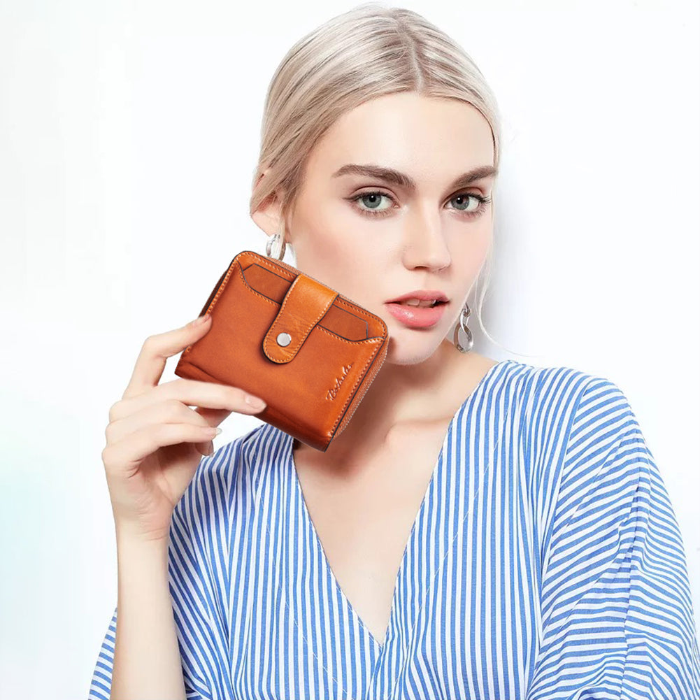 Lnna RFID Wallet For Ladies — Coin Purse - BOSTANTEN