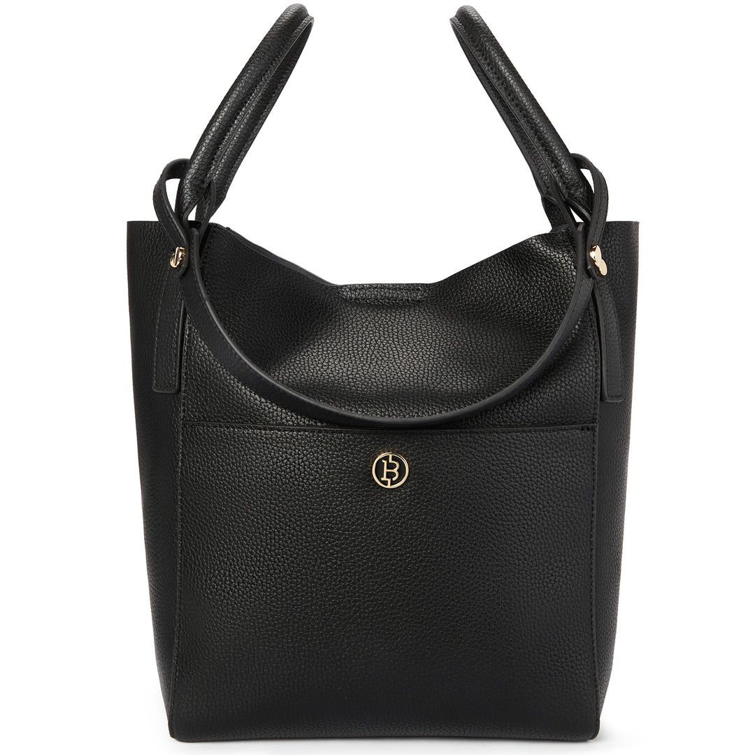 BOSTANTEN Women Handbags Leather Purses Designer Hobo Bucket Tote Bags with Zipper Pouch - BOSTANTEN