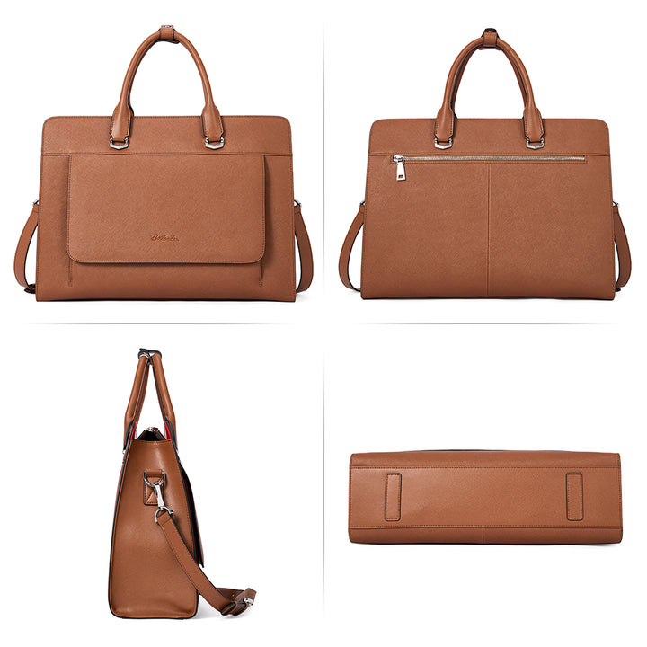 Mizuki Briefcase With Shoulder Strap — Security - BOSTANTEN