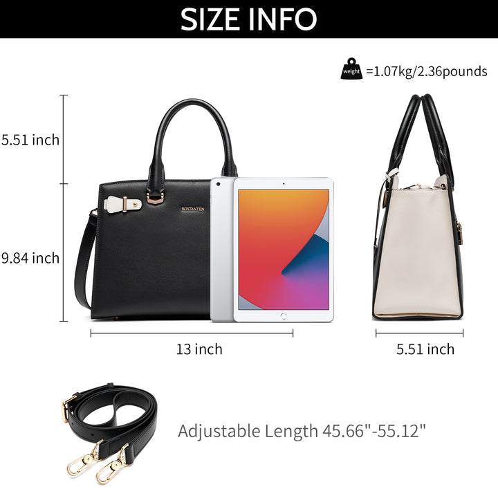 Nevin Elegant Medium Leather Crossbody Bag