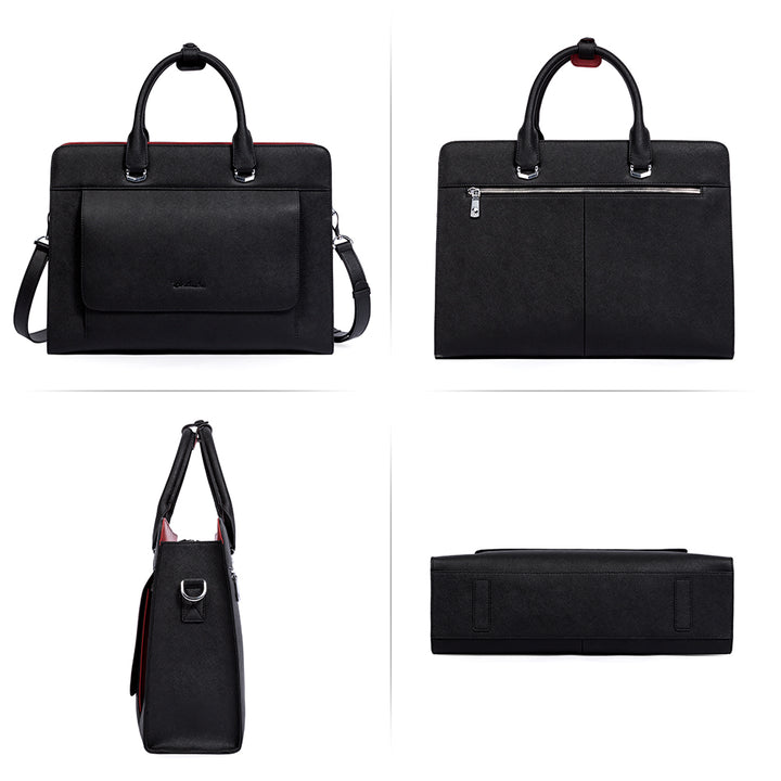 Mizuki Briefcase With Shoulder Strap — Security - BOSTANTEN