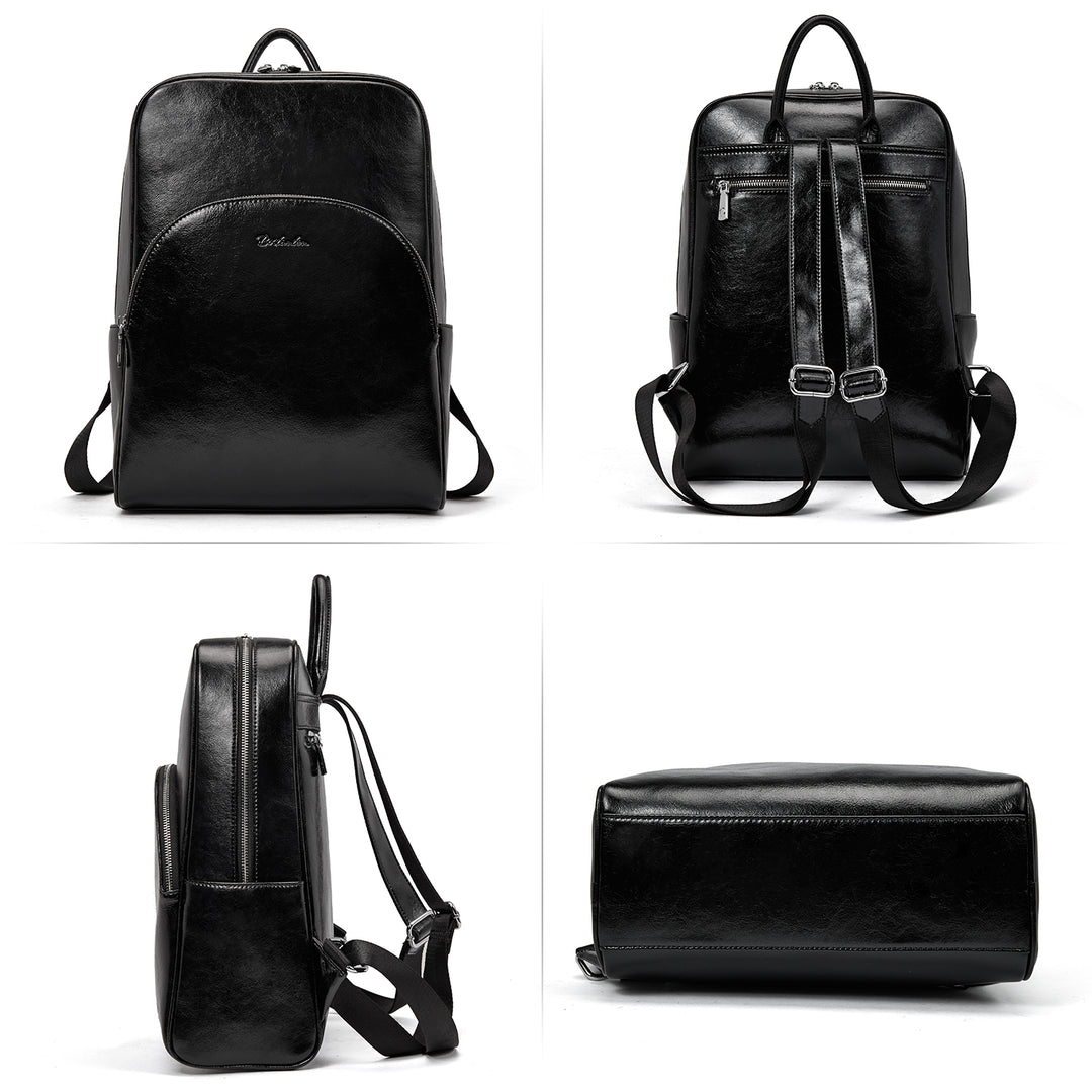 Nombongo Stylish Black Backpack Purse — College Cool - BOSTANTEN