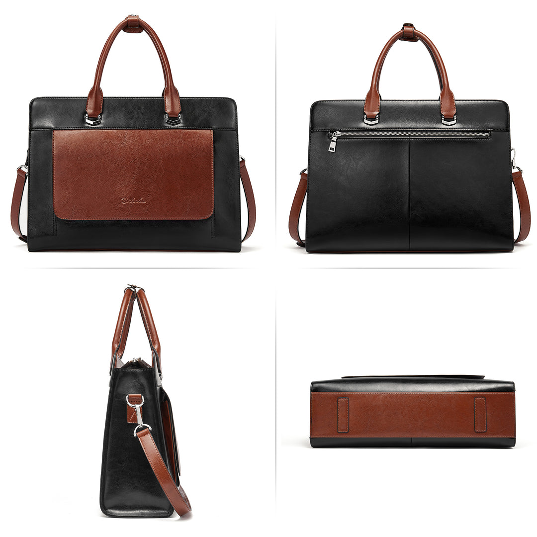 Mizuki Briefcase With Shoulder Strap — Security - BOSTANTEN