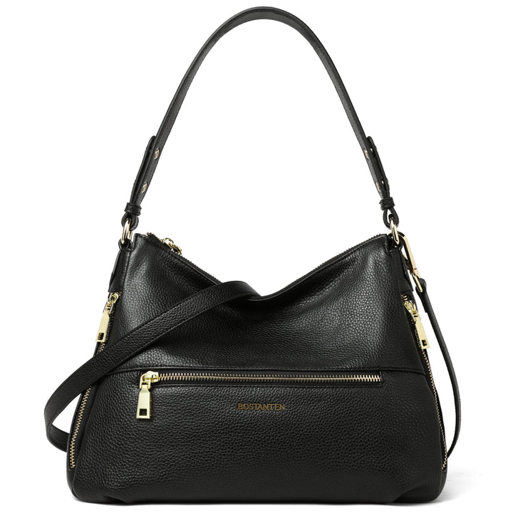 BOSTANTEN Women Handbags Leather Concealed Carry Purses And Handbags for Women Handgun Crossbody Hobo Bags - BOSTANTEN
