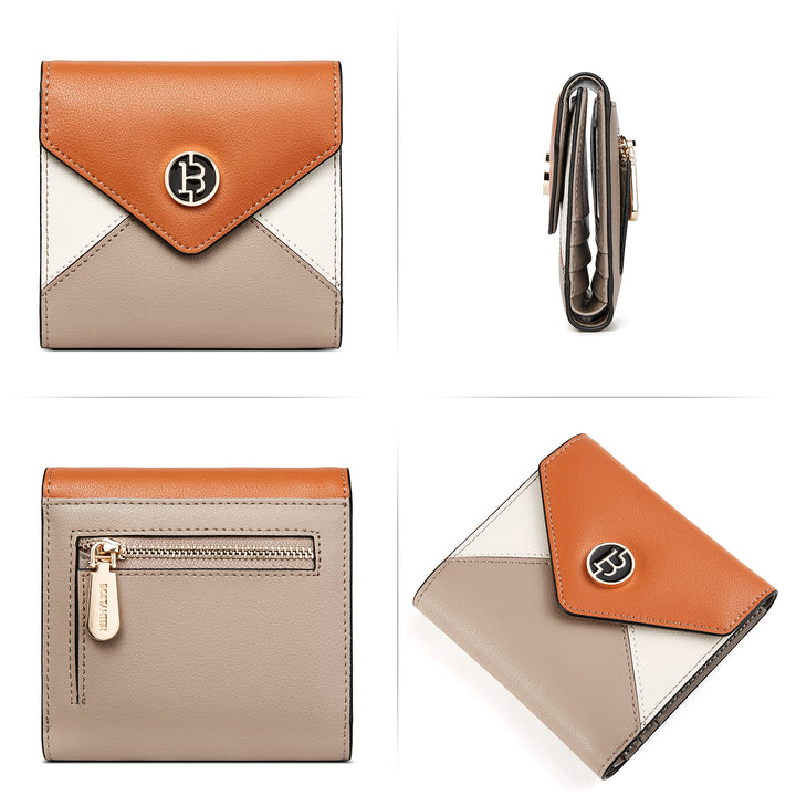 Rozenn Western Checkbook Wallet —— Elegant Patterns - BOSTANTEN