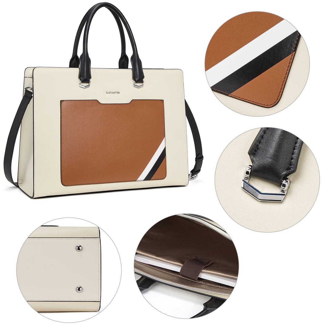 Mizuki Laptop Briefcase For Ladies — Luxury - BOSTANTEN
