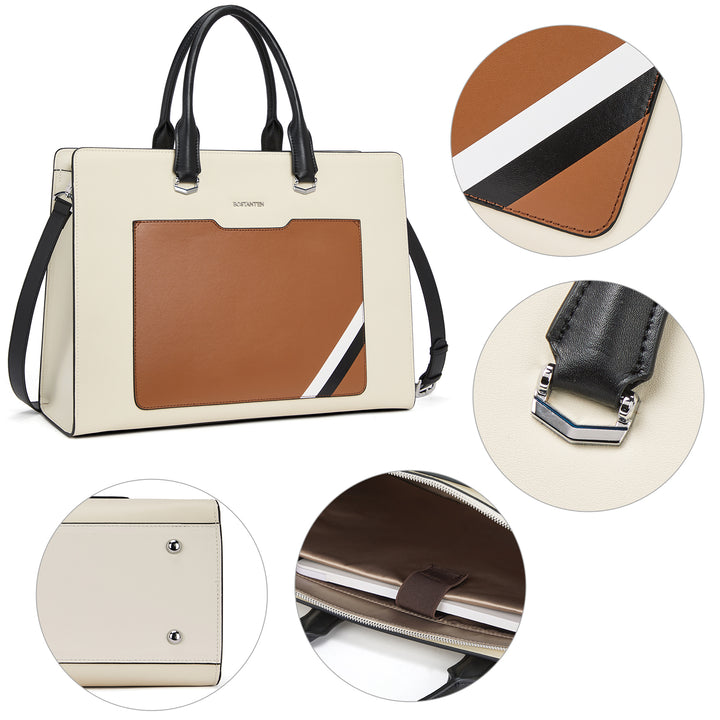 Mizuki Laptop Briefcase For Ladies — Luxury - BOSTANTEN