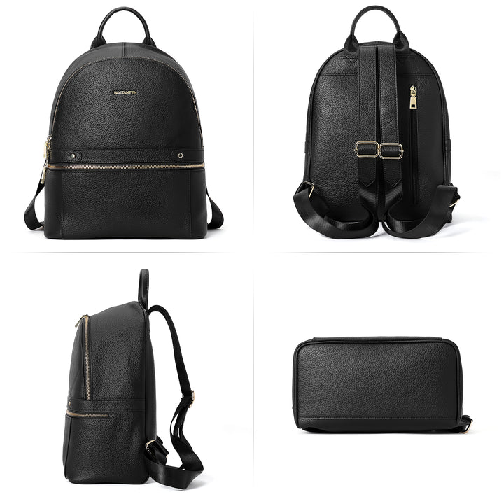 Nombongo Genuine Leather Backpack —College - BOSTANTEN