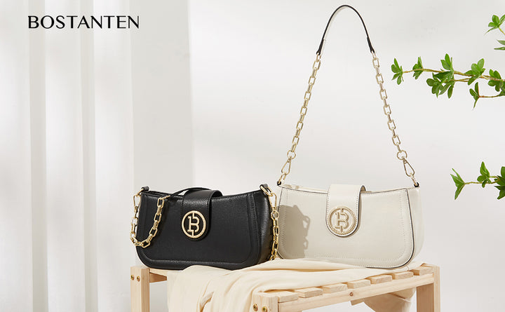 BOSTANTEN Crossbody Bags for Women Leather Shoulder Handbag Designer Bag Purse - BOSTANTEN
