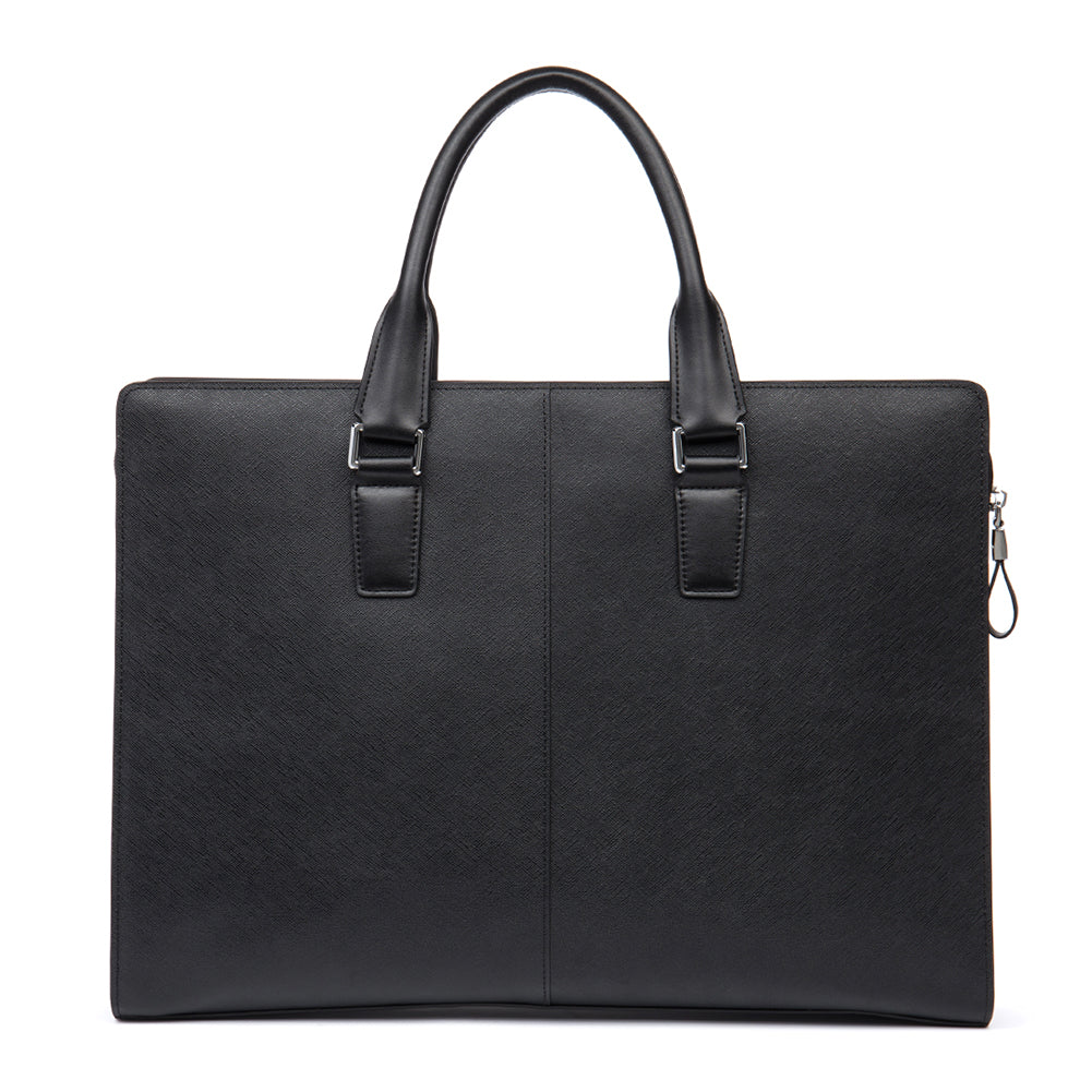 Machk Womens Leather Laptop Briefcase  — Male and Female - BOSTANTEN