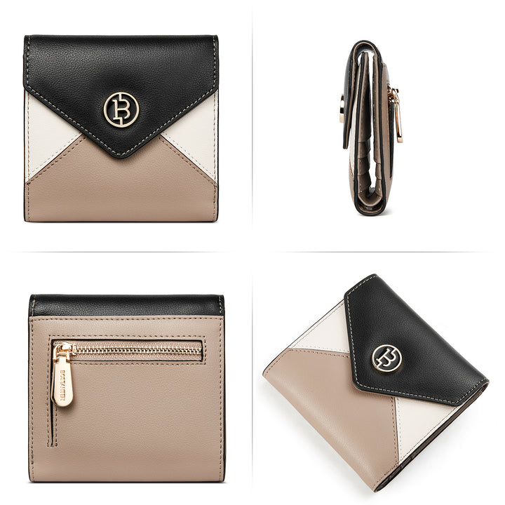 Rozenn Western Checkbook Wallet —— Elegant Patterns - BOSTANTEN