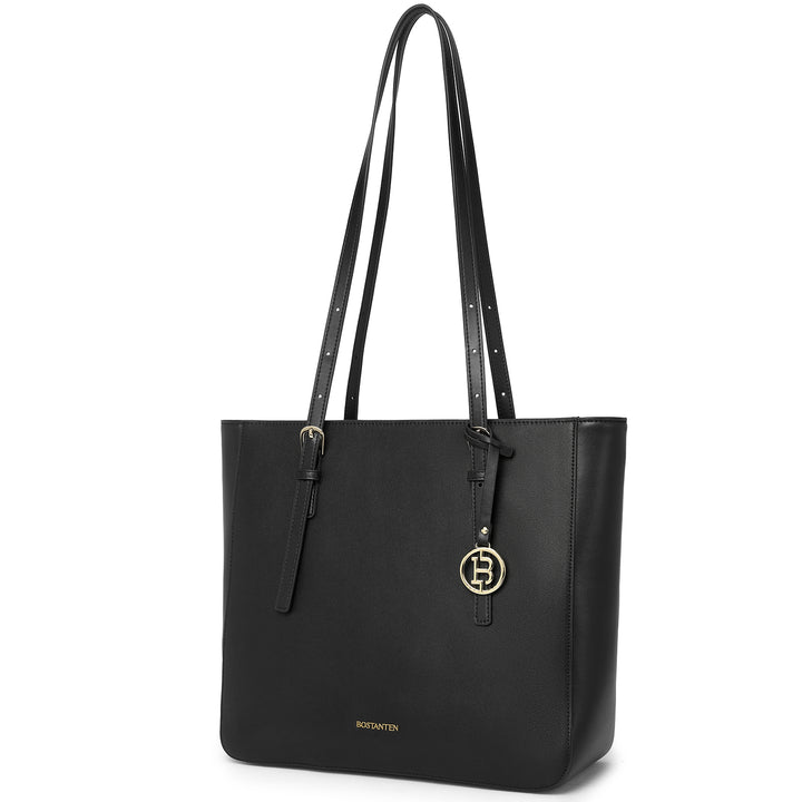 BOSTANTEN Women Handbags Genuine Leather Designer Tote Bags Work Shoulder Large Purses for Women - BOSTANTEN