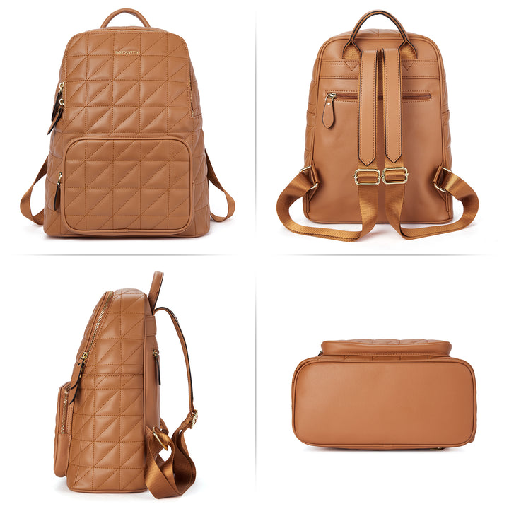 Minoru Leather Mini Backpack— Casual - BOSTANTEN